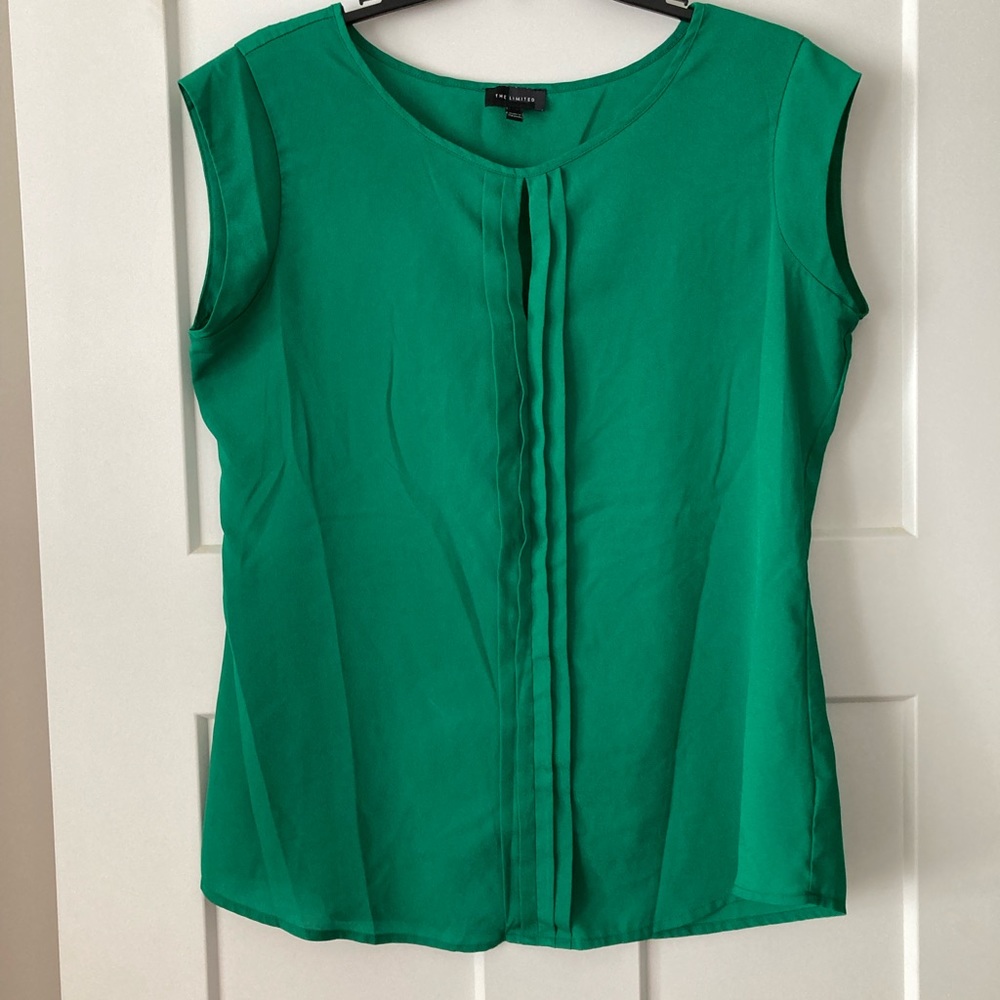The Limited Green Blouse